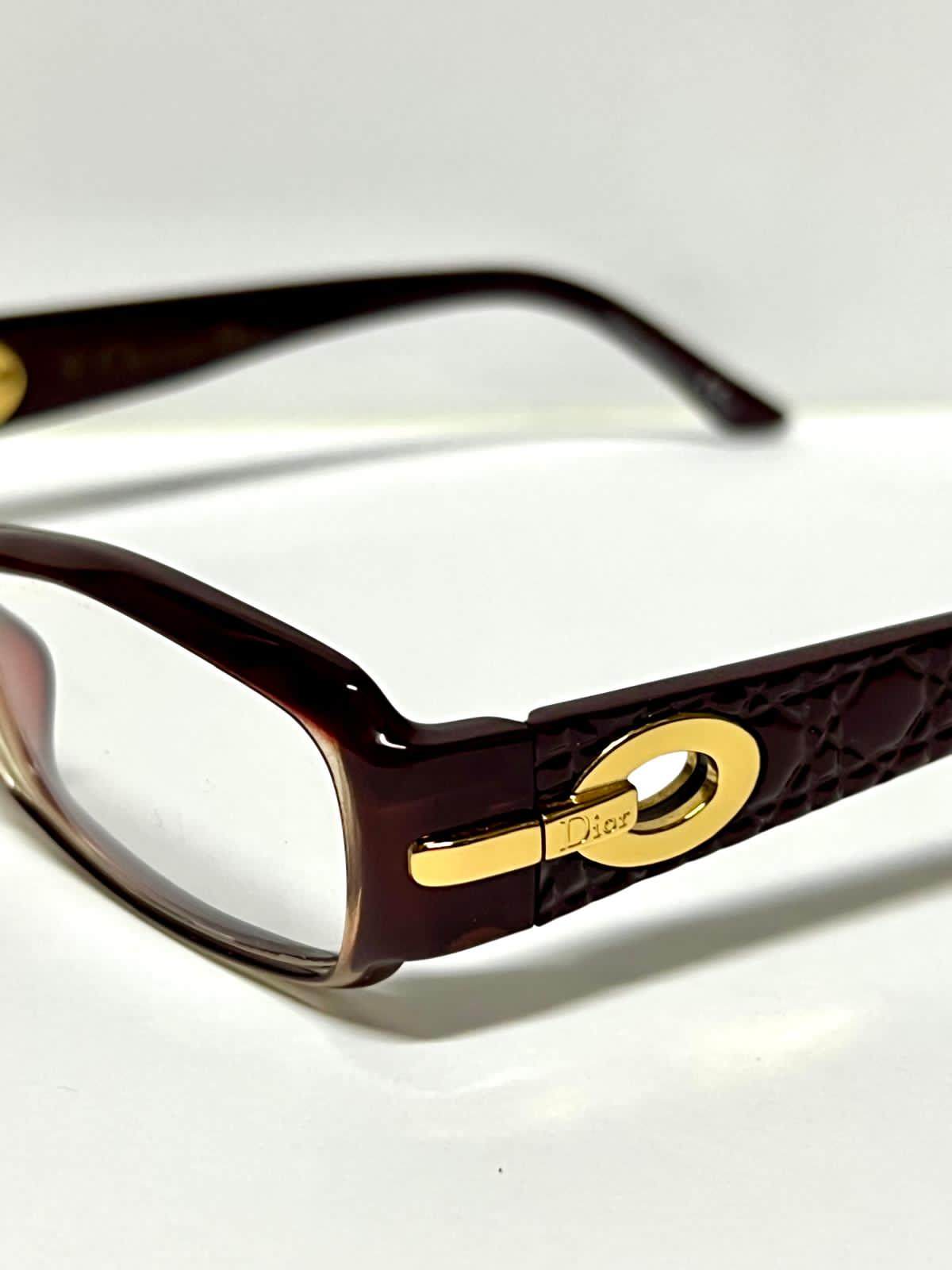 Christian Dior CD3206 SO7 occhiale da vista dettaglio fregio