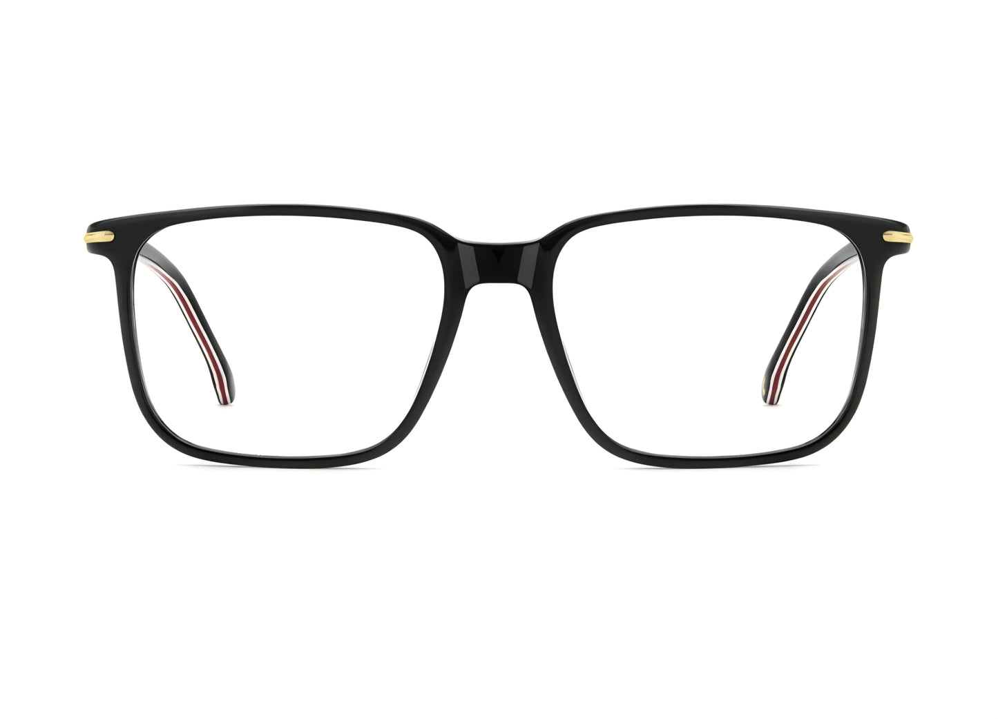 Carrera Vista 374 colore OIT nero con dettagli rossi e bianchi frontale