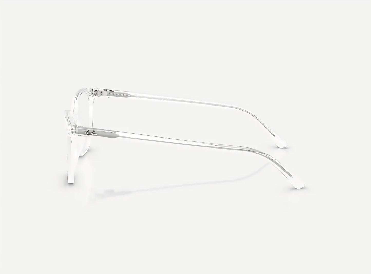Montatura in celluloide Ray-Ban RB 5397 colore 2001 trasparente lato