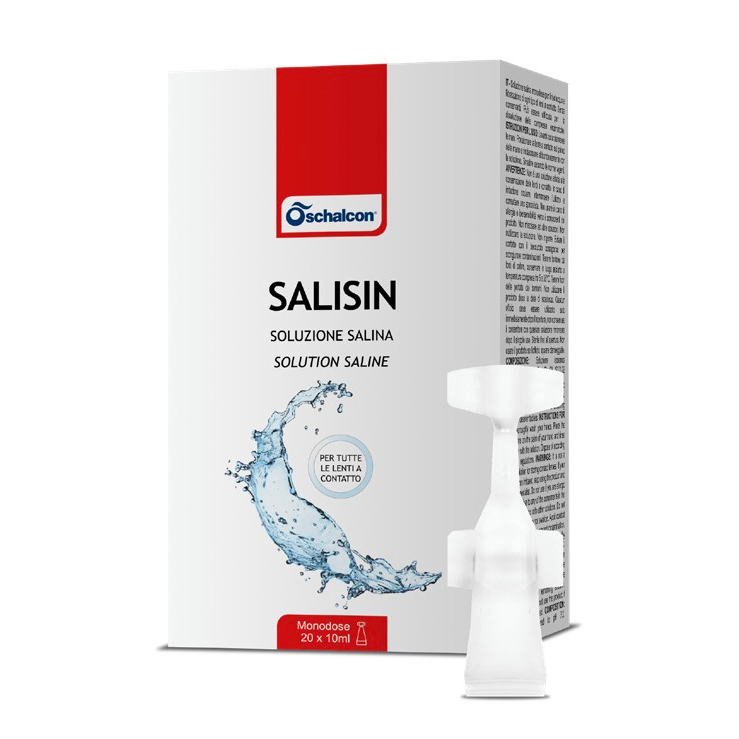 Salisin soluzione salina monodose per lenti a contatto 20x10 ml