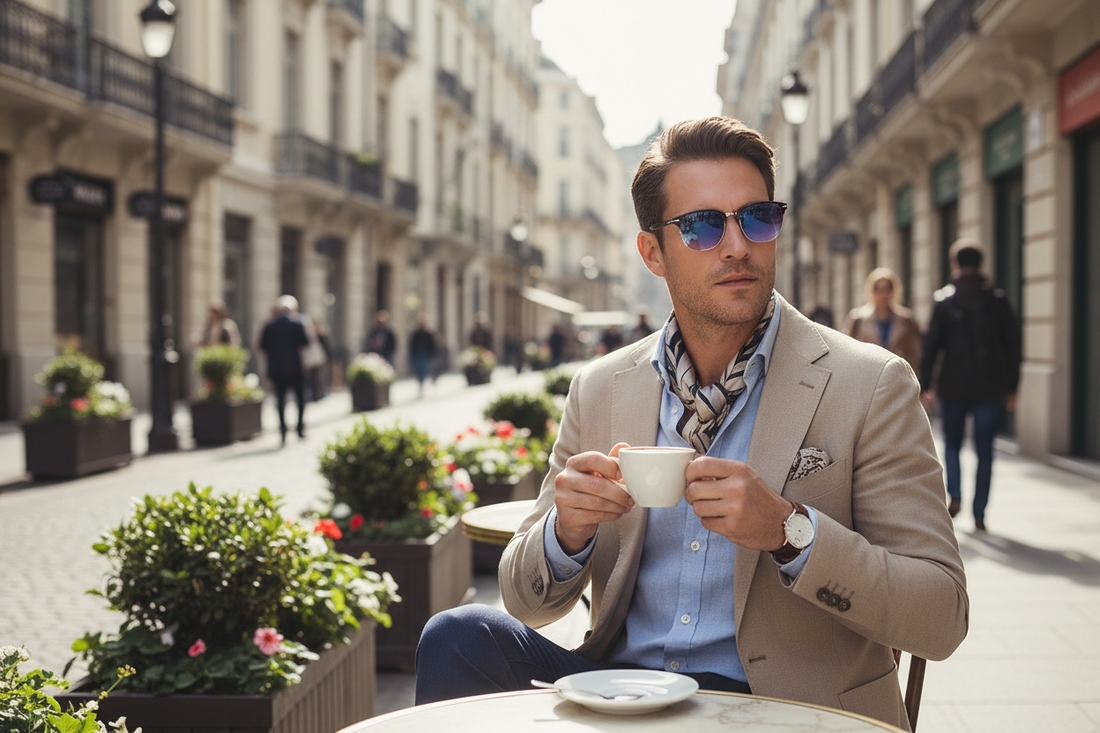 Lifestyle occhiali lenti gradient sfumate colorate tendenze 2026 - Moda eyewear urbana