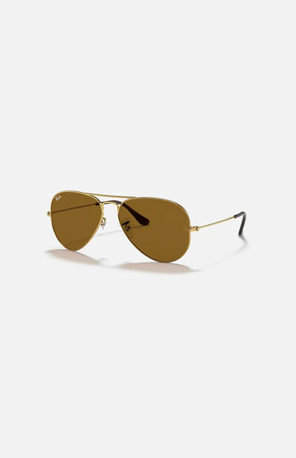 Ray-Ban Aviator Classic RB3025 occhiale da sole oro marrone