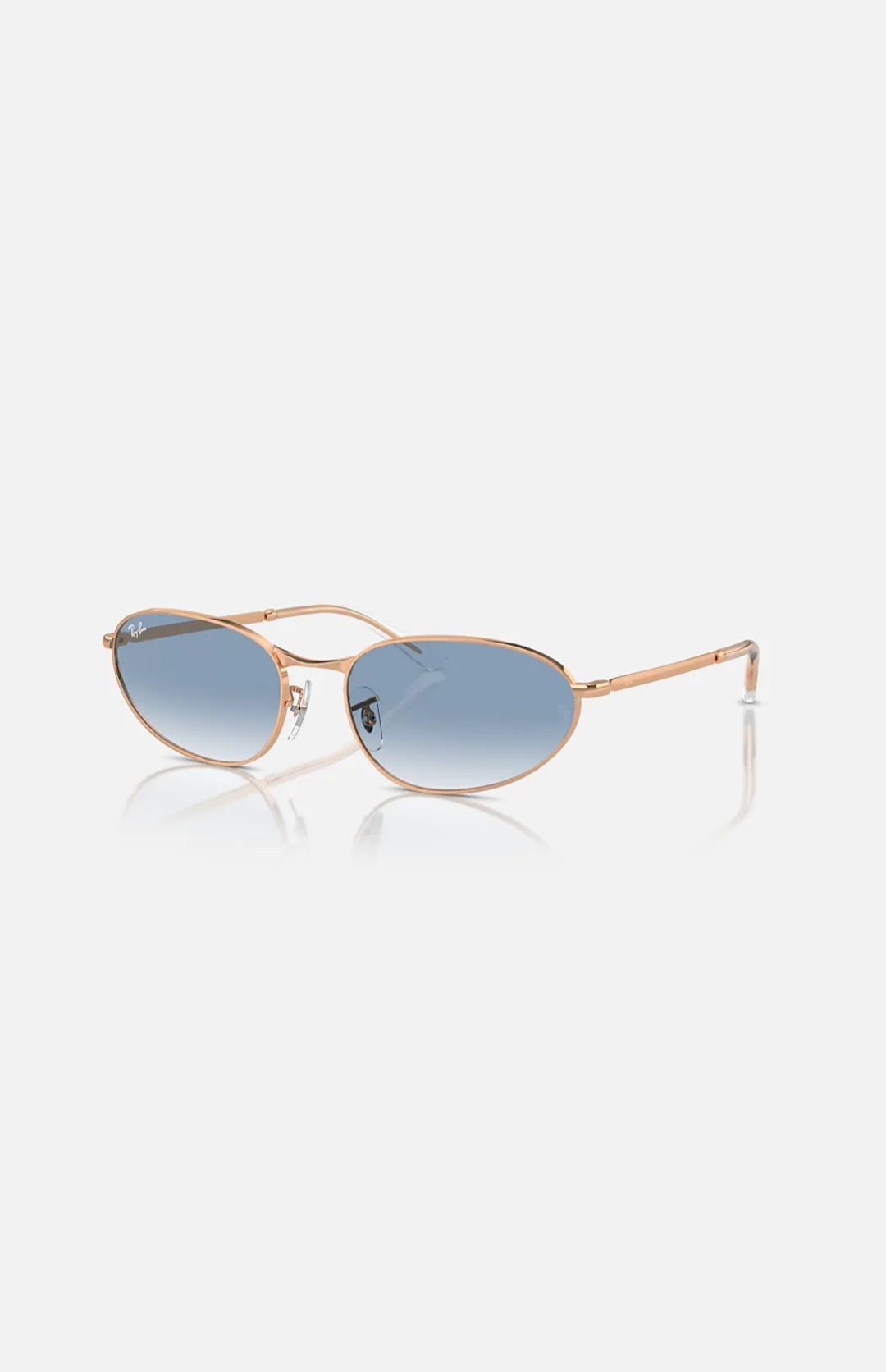 Ray-Ban RB3734 occhiale da sole oro rosa azzurro