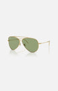 Ray-Ban Reverse RO101S occhiale da sole metallo oro