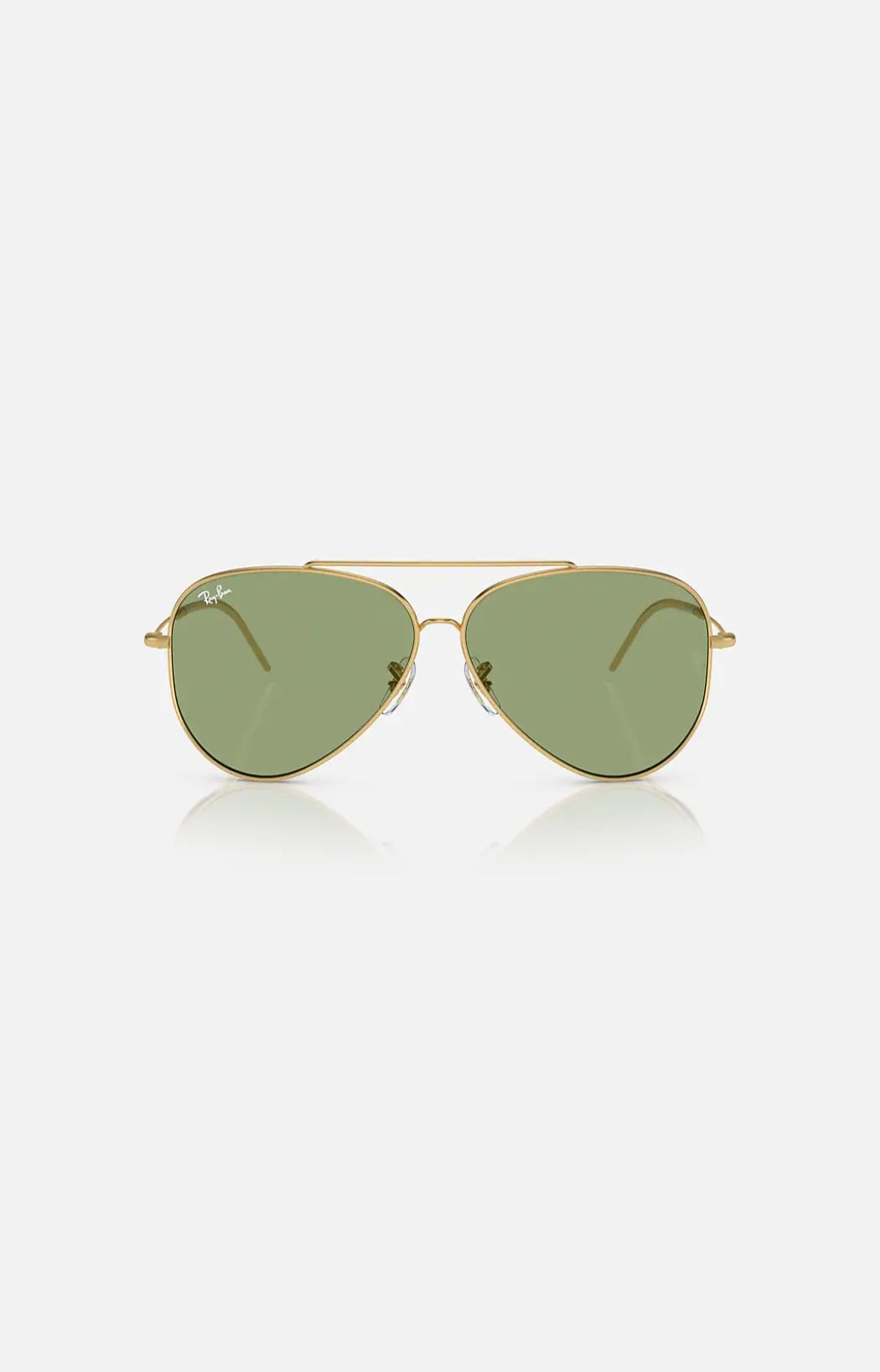 Ray-Ban Reverse RO101S occhiale da sole metallo oro frontale