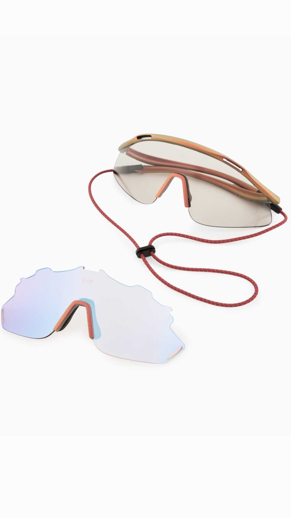 EA7 Emporio Armani Q74002 6290/MA edizione olimpiadi Milano-Cortina occhiale da sole accessori