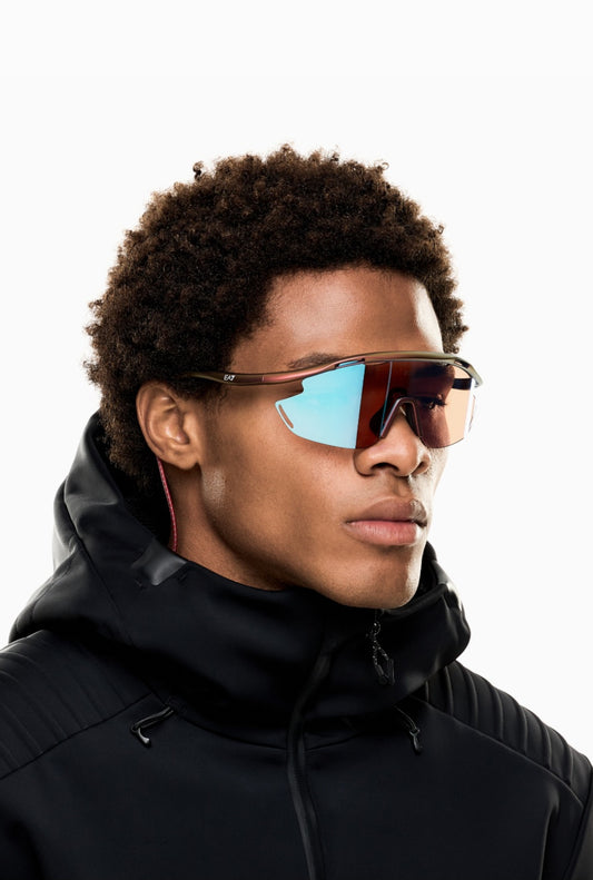 EA7 Emporio Armani Q74002 6290/MA edizione olimpiadi Milano-Cortina occhiale da sole uomo