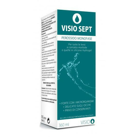 Visiosept perossido per lenti a contatto 360 ml