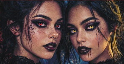 Lenti a contatto colorate giornaliere monouso Halloween - Cosplay - Carnevale