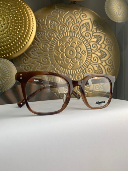 Blauer BL046 occhiale da vista marrone celluloide
