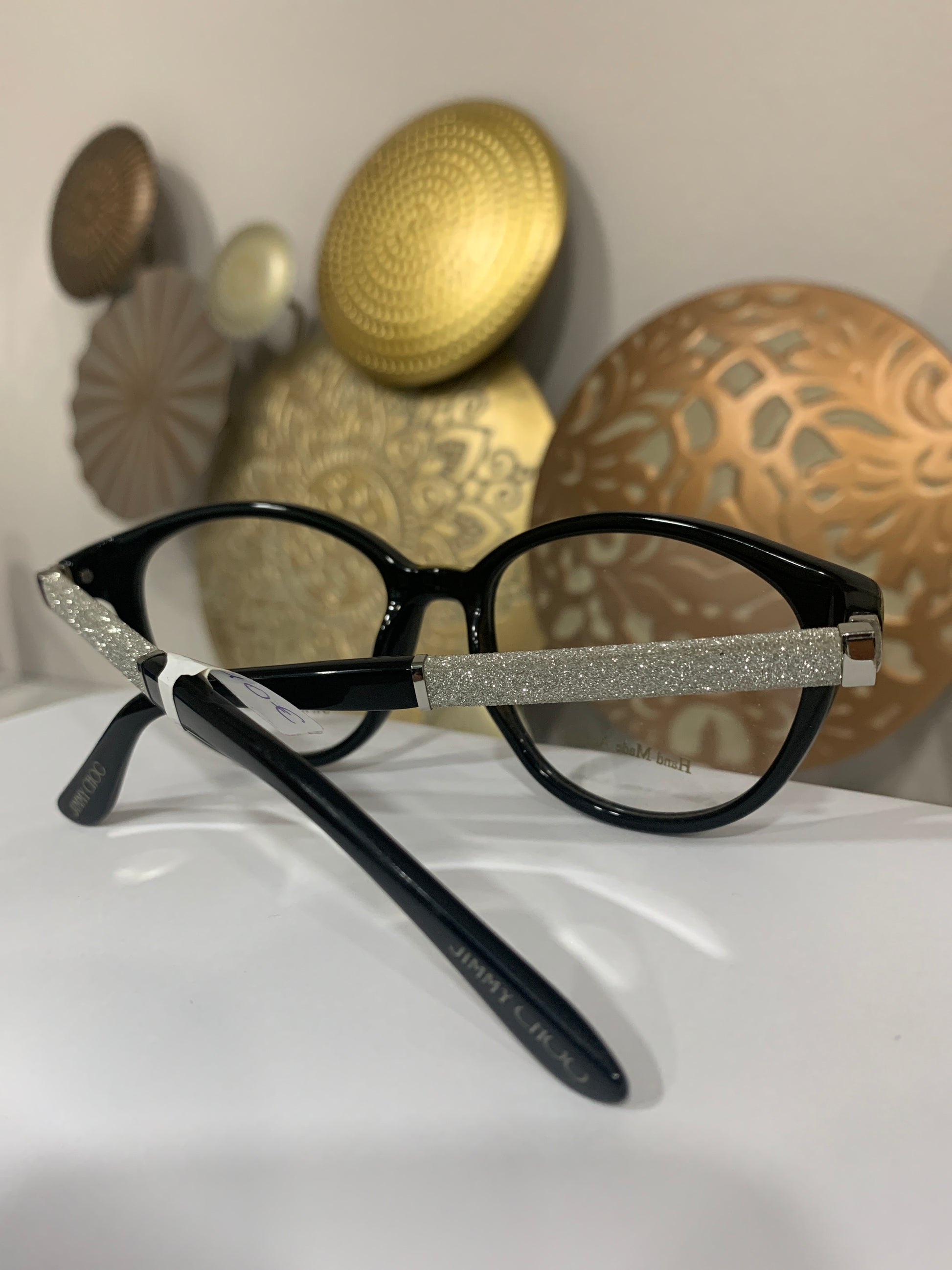 Jimmy Choo JC118 occhiale da vista dettaglio brillanti