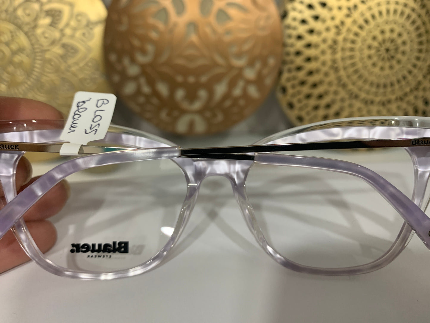 Blauer BL055 occhiale da vista aste rosa