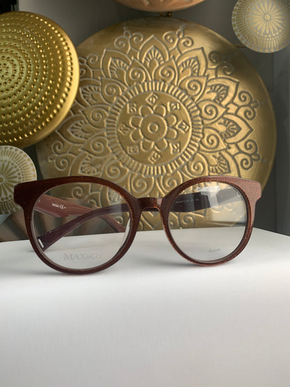 Max & Co 351 occhiale da vista glitter laterale