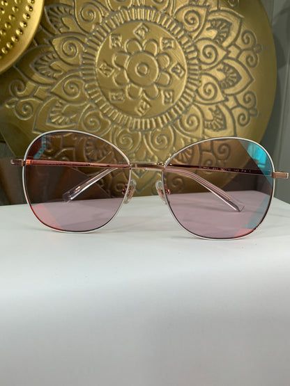 Bolon BL7056 occhiale da sole lenti rosa montatura in metallo
