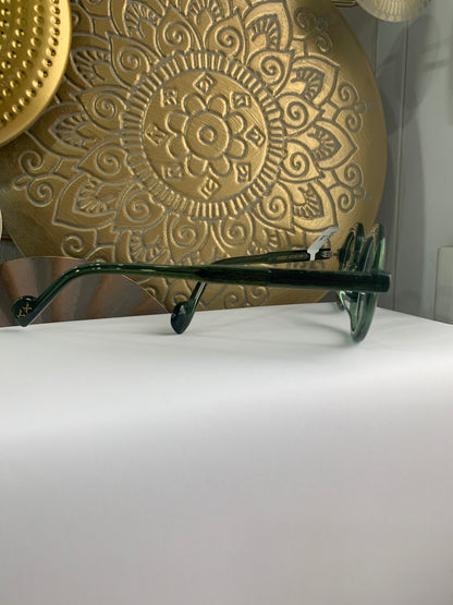 Exalt Cycle XY2307 occhiale da vista rotondo verde cristal asta