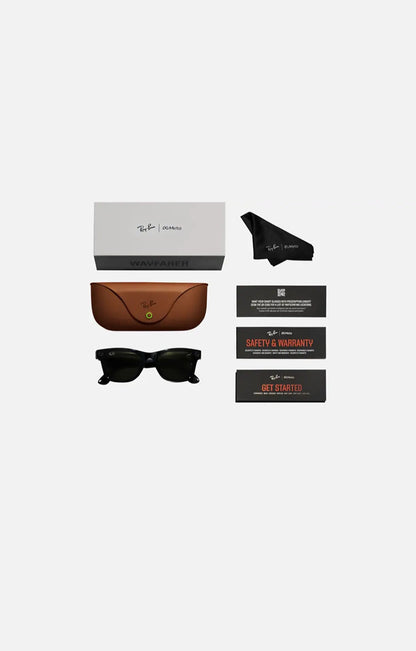 Ray-Ban Meta Gen1 Wayfarer RW4006 occhiale smart matte black accessori