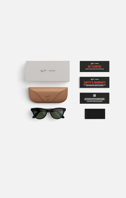 Ray-Ban Meta Gen1 Skyler RW4010 occhiale smart shiny black oggetti scatola