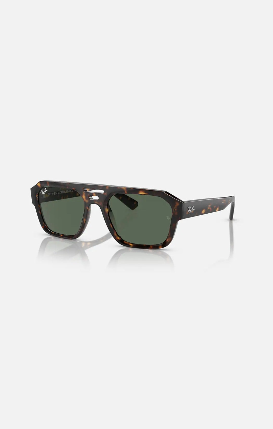 Ray-Ban Corrigan RB4397 Bio Based occhiale da sole tartarugato celluloide 