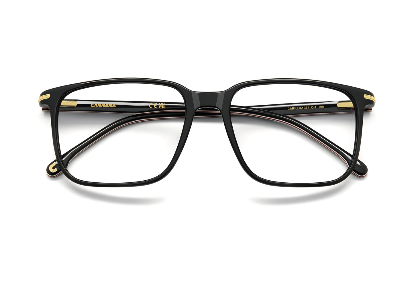 Carrera Vista 374 colore OIT nero con dettagli rossi e bianchi