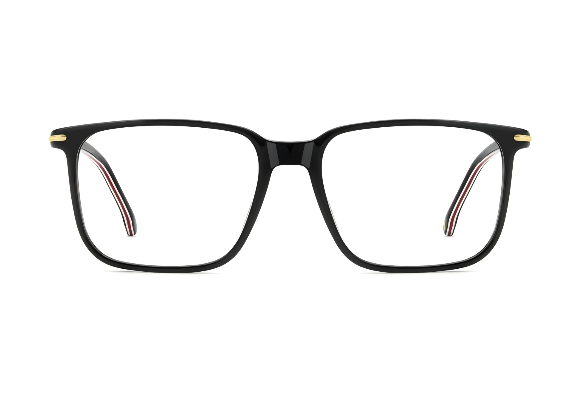 Carrera Vista 374 colore OIT nero con dettagli rossi e bianchi frontale