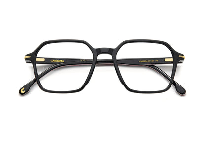 Carrera Vista 327 colore 807 nero con dettagli rossi bianchi ed oro fronte