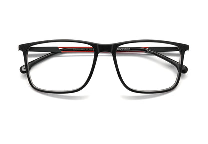Carrera Vista 8924 colore OIT nero con dettagli rossi fronte
