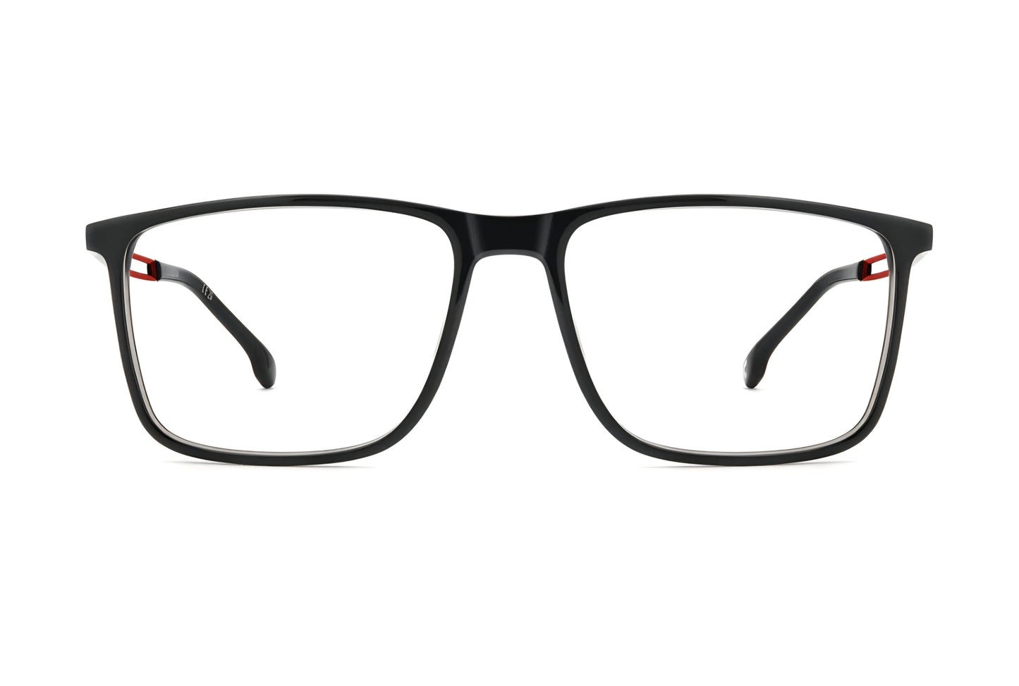 Carrera Vista 8924 colore OIT nero con dettagli rossi fronte