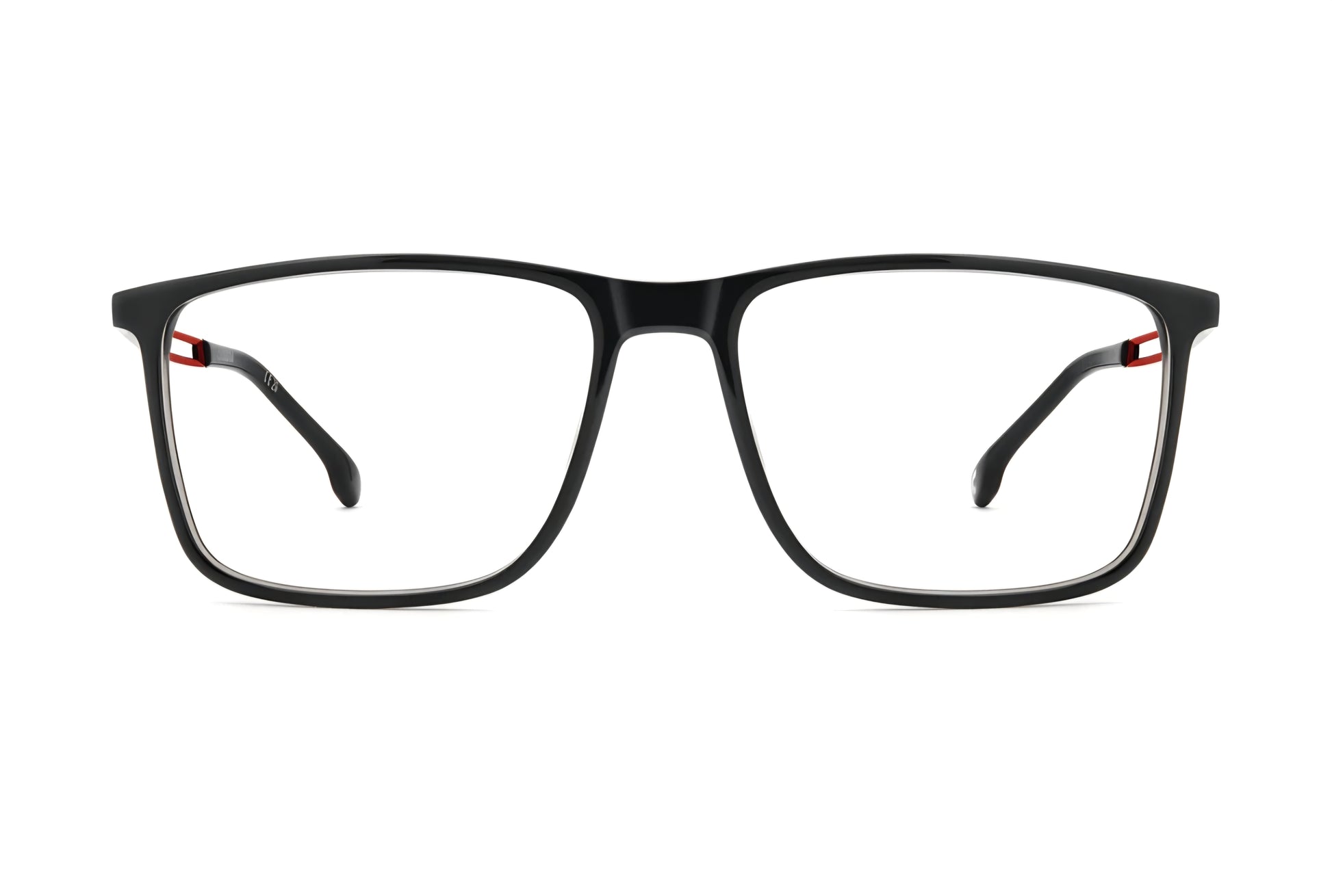 Carrera Vista 8924 colore OIT nero con dettagli rossi fronte