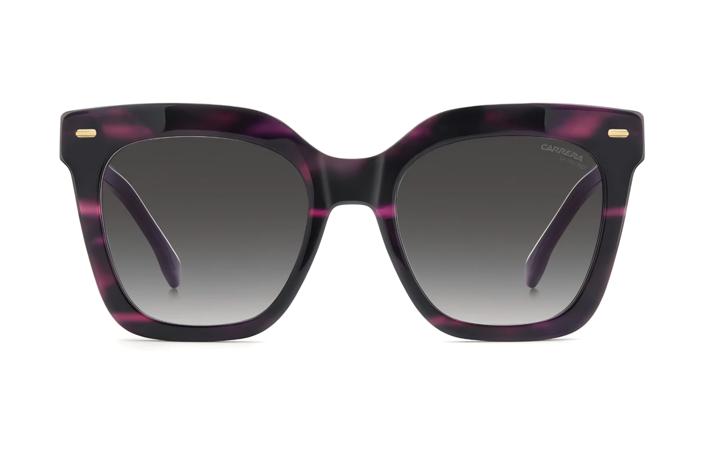 Carrera Sole 3086/S viola occhio di gatto frontale