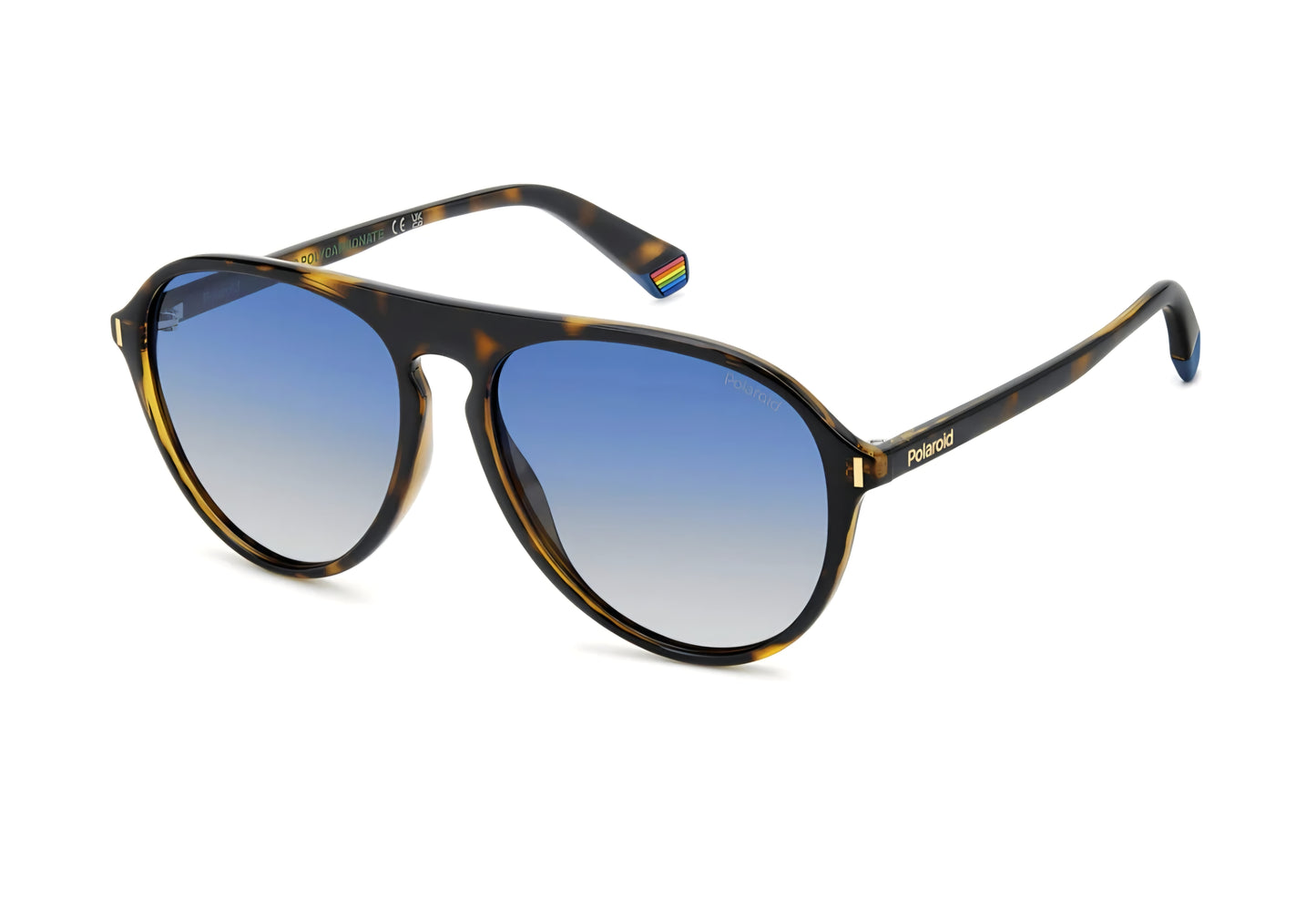 Occhiali da sole Polaroid sole polarized PLD6225/S/X 085Z7 con montatura a goccia 