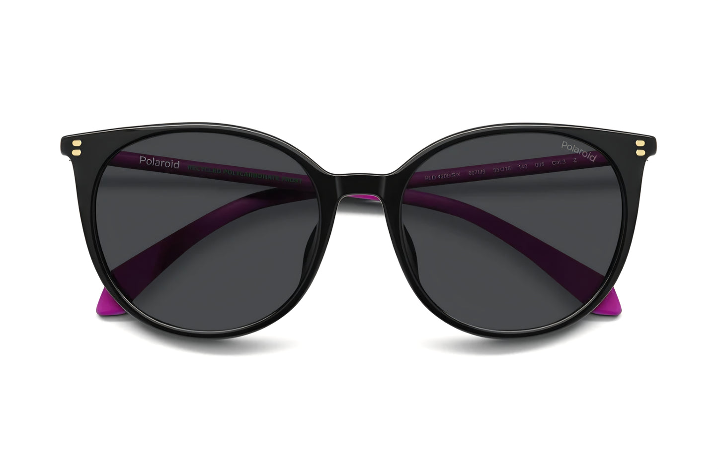 Occhiali da sole Polaroid sole polarized PLD4208/S/X 807M9 con montatura tonda a farfalla fronte