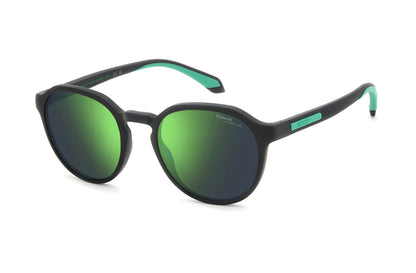Occhiali da sole polarizzati Polaroid PLD2170/S/X 3OL78 con montatura tonda leggera lato