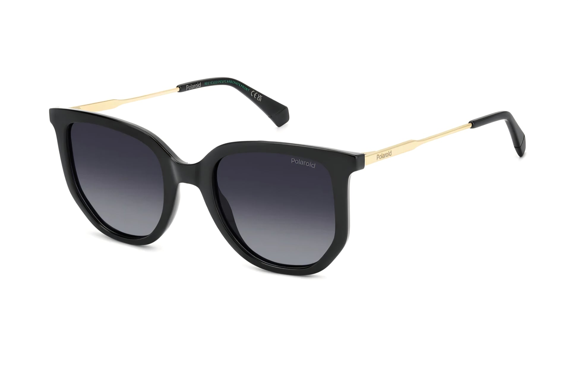 Occhiali da sole polarizzati Polaroid polarized PLD4185/S/X 807WJ con montatura farfalla lato