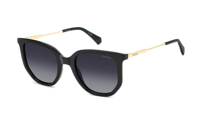 Occhiali da sole polarizzati Polaroid polarized PLD4185/S/X 807WJ con montatura farfalla lato