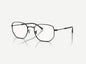 Montatura Ray-Ban RB 6496 in metallo nero colore 2509