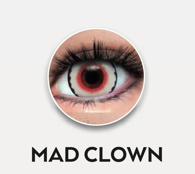 Lenti a contatto colorate giornaliere monouso Halloween - Cosplay - Carnevale clown