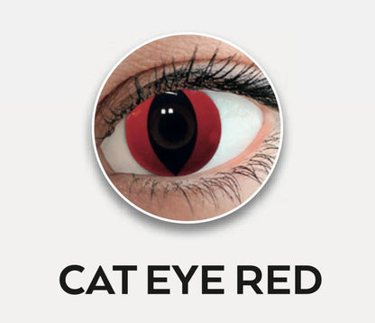 Lenti a contatto colorate giornaliere monouso Halloween - Cosplay - Carnevale cat red